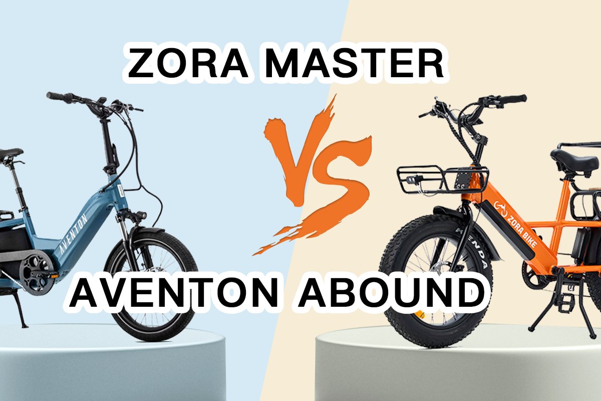 Zora Master Cargo Bike Vs Aventon Abound - Zora Bike