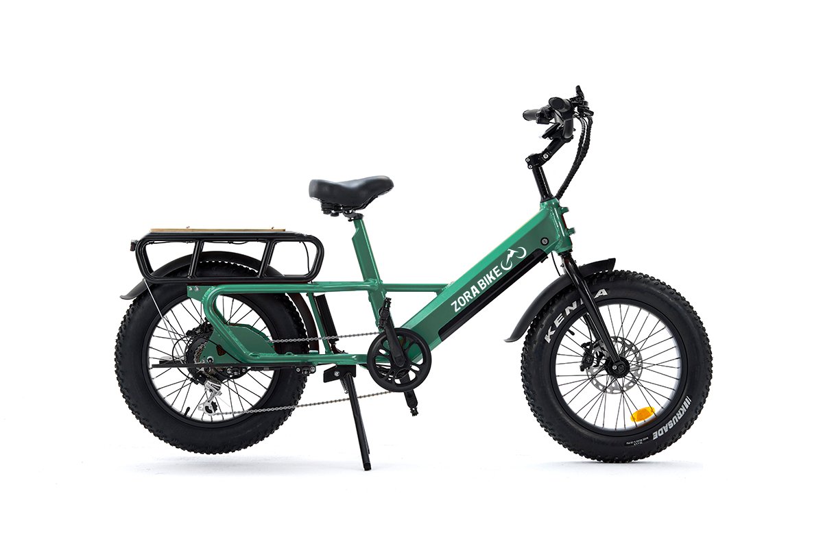Cargo Bike Zora Master | Affordable Cargo Bike | Electric Cargo Bike For Sale - Zora BikeMASTERGREEN
